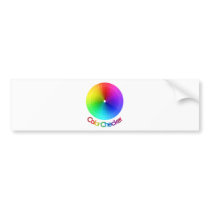 Color Checker Spectrum Bumper Sticker