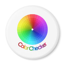 Color Checker Spectrum Fridge Magnet
