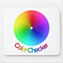Color Checker Spectrum Mouse Pad