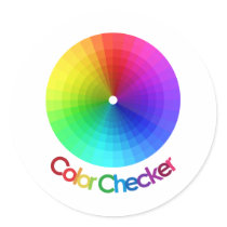 Color Checker Spectrum Stickers