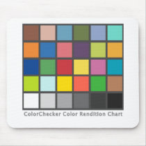 Color Checker Table Mouse Pads