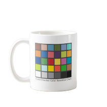 Color Checker Table Coffee Mugs