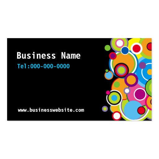 Color Circles Business Card