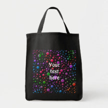 Color Circles Canvas Bag