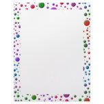 Color Circles Personalized Letterhead