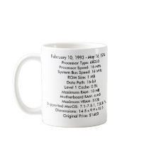 Color Classic, February 10, 1993 - May 16, 1994 Mugs