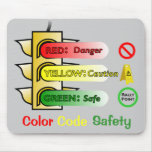 Color Code Safety mousepads