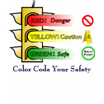 Color Code Your Safety t-shirts