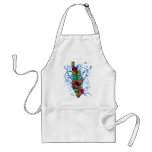 Color Coded Manhattan Map aprons