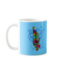 Color Coded Manhattan Map mugs by greenbaby Color Coded Manhattan Map mugs