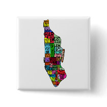 Color Coded Manhattan NYC Tshirts, Hoodies Pins