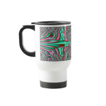 Color Collage Travel Mug