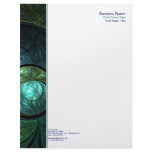 Color Conception Side Border Letterhead