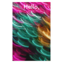 Color Curls stationery by Debrene Color Curls stationery