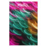 Color Curls Custom Stationery