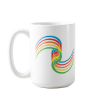 Color Curves: Vector Illustration: Mug