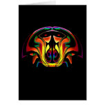 Color Dreamscape Safari: I Dream of Wild Animals Greeting Card