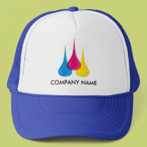 Color Droplets Customizable Hat
