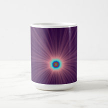Color Explosion in Purple Mug