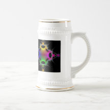 color explosion stein coffee mugs