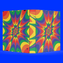Color Explosion: Vector Art: Custom Binder