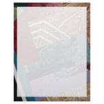 Color fever , abstract art personalized letterhead