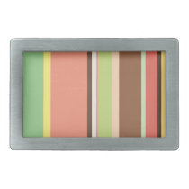 Color Field Ice Cream Stripe Belt Buckle belt buckles