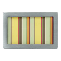 Color Field Stripe Belt Buckle