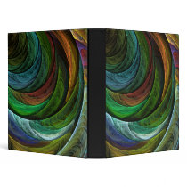 Color Glory Abstract Art Binder