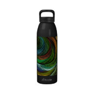 Color Glory Abstract Art Bottle Reusable Water Bottles