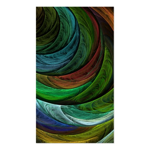 Color Glory Abstract Art Business Card