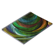 Color Glory Abstract Art Notebook