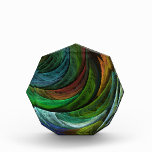 Color Glory Abstract Art Octagon Award