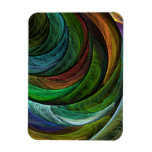 Color Glory Abstract Art Premium Magnet