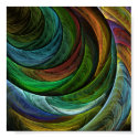 Color Glory Abstract Art Print print