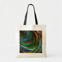 Color Glory Abstract Art Tote Bag