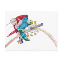 Color Grind Post Cards