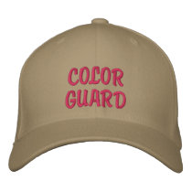 COLOR GUARD embroidered hats by jbsjstearn COLOR GUARD embroidered hats