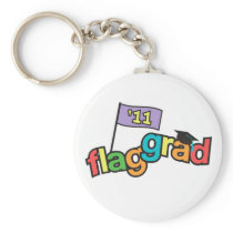 Color Guard Graduate Class of 2011 Key Chain