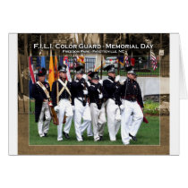 Color Guard - Memorial Day cards
