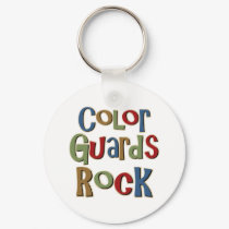 Color Guards Rock keychains