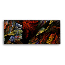 Color Harmony Abstract Art #10 Envelope