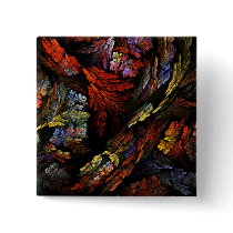 Color Harmony Abstract Art Button (square)