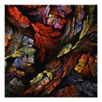 Color Harmony Abstract Art Photo Print