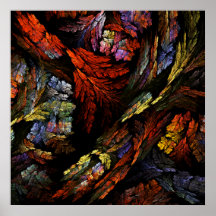 Color Harmony Abstract Art Print