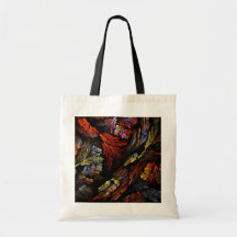 Color Harmony Abstract Art Tote Bag