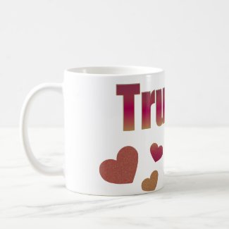 Color Hearts: True Love Mug mug