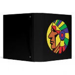 Color Indian Head Vinyl Binder