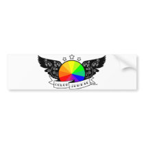 Color Junkie bumper stickers
