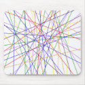 Color lines variety background mousepads